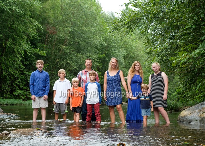 Sarah, Maggie, Luke and Family