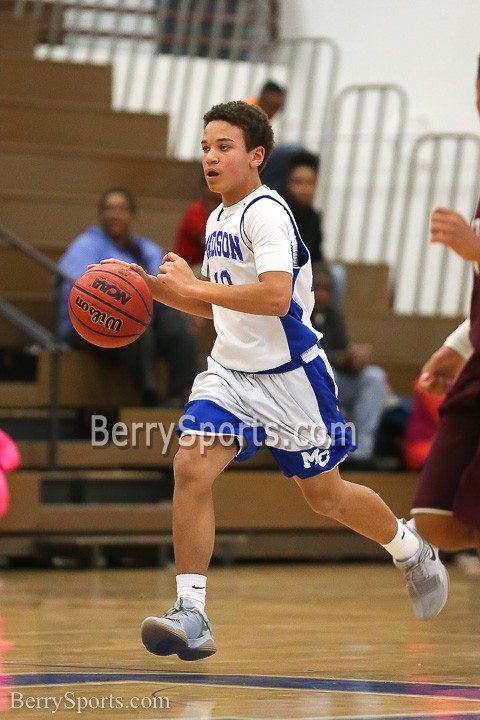 Wetsel Middle School Boys Basketball vs Luray