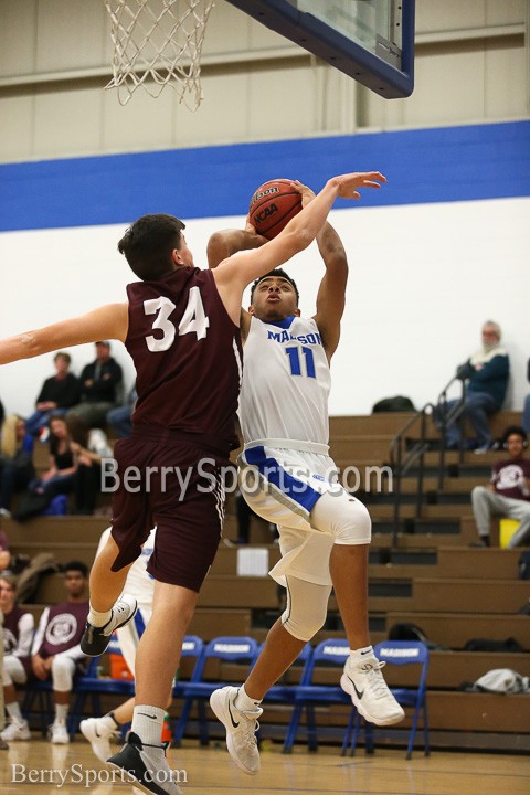 MCHS Varsity Boys Basketball vs Luray