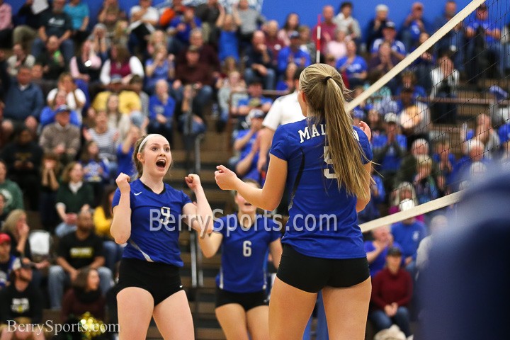 MCHS Varsity Volleyball vs Bruton, State Quarter Final