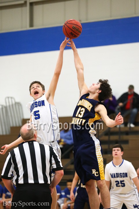 MCHS JV Boys Basketball vs Rappahannock