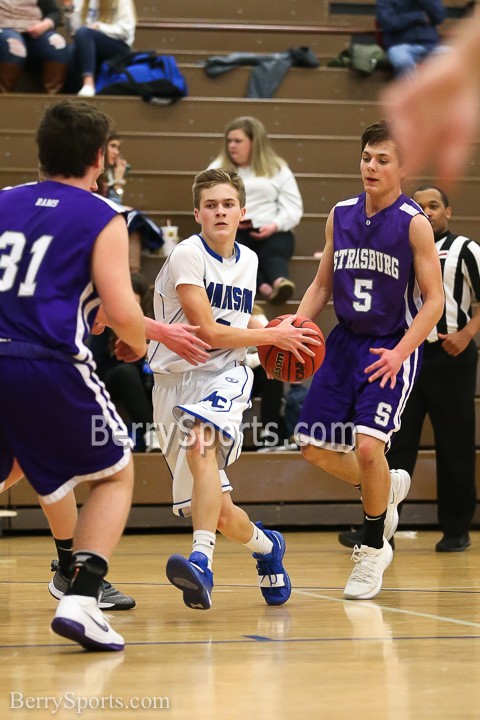 MCHS JV Boys Basketball vs Strasburg