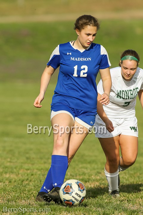 MCHS Varsity Girls Soccer vs William Monroe