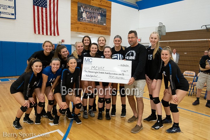 MCHS Varsity Volleyball vs Rappahannock - Senior Night