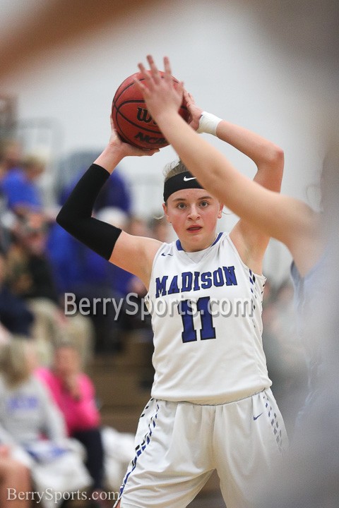 MCHS Varsity Girls Basketball vs Page, Region 2B Quarter Finals